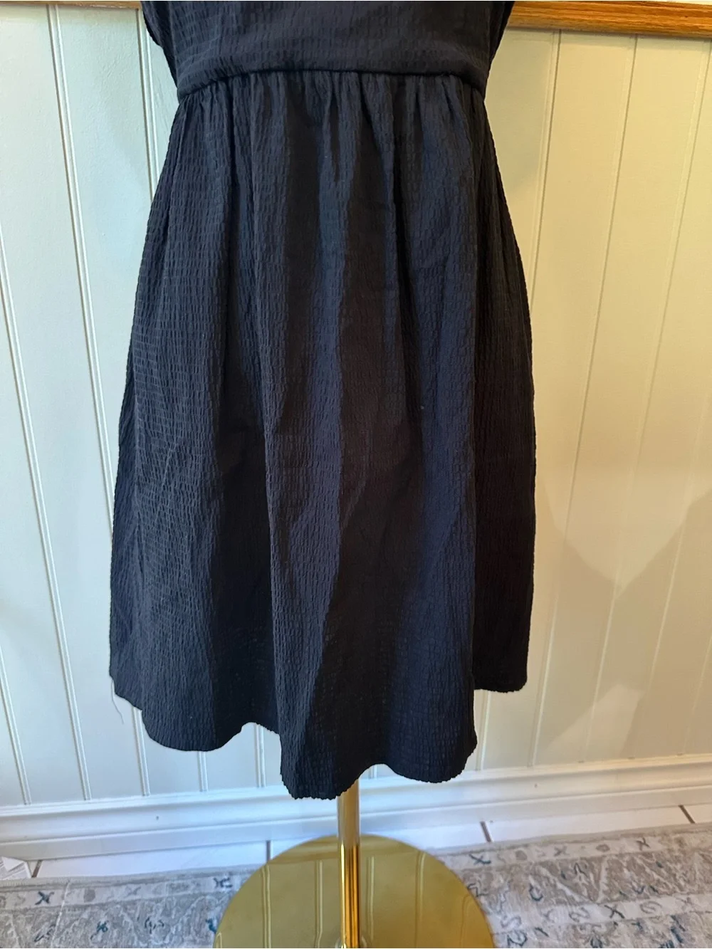 BNWT Mi Ami Black Ruffle Sleeve Dress – Size Small - Picture 4 of 6